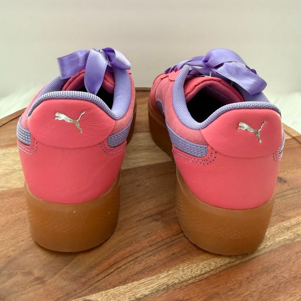 Puma Palermo Elevata CF Womens 8 Magic Rose Pink Purple Platform Sneakers 400452 - Picture 4 of 10